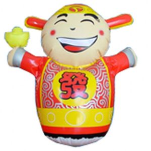 Customized children inflatable never-fall doll Inflatable Toy Dolls