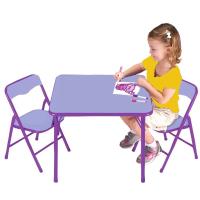 Buy cheap Modern Design Foldable Table and Chair Set for Kids Space-Saving Storage product