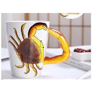 Supermarket 450ml 15 Oz 9cmx11cm 3D Ceramic Mugs