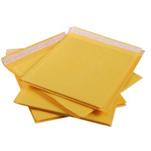 China Padded Self Seal Adhesive Recyclable Kraft Bubble Mailer 16*20cm on sale