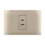 Buy cheap Electrical American Plug Socket 1 Gang , High Performance Wall Power Socket from wholesalers