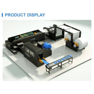 Buy cheap Compact Design A4 Sheeter with High Precision Cutting for 10 Tons Per Day A4 Production Line from wholesalers