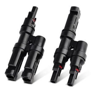 Buy cheap MC4T3 MC4Y Solar PV Connector / Renewable Energy Connector 25g T type 2 to 1 from wholesalers