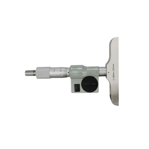 Quality Digital Depth Micrometer 0-300mm With Interchangeable Rods For Wide Measurement for sale