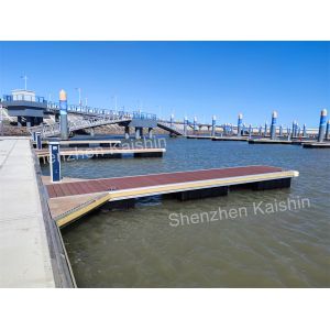 Buy cheap Marina Boat Aluminum Floating Docks Pile Guide Pier Pontoon 2000mm from wholesalers