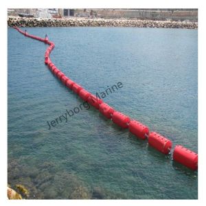 HDPE floats reservoir dredging pipeline plastic floating barrier buoy