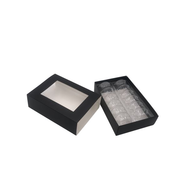 Quality Hand Craft DIY Paper Packaging Box For Cake Or Candy Macaron Packaging Box for sale