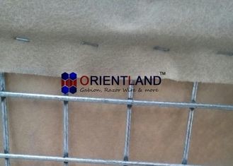 Quality Hesco Bastion 2x2 Mesh Defensive Barrier 300g/M2 Geotextile for sale