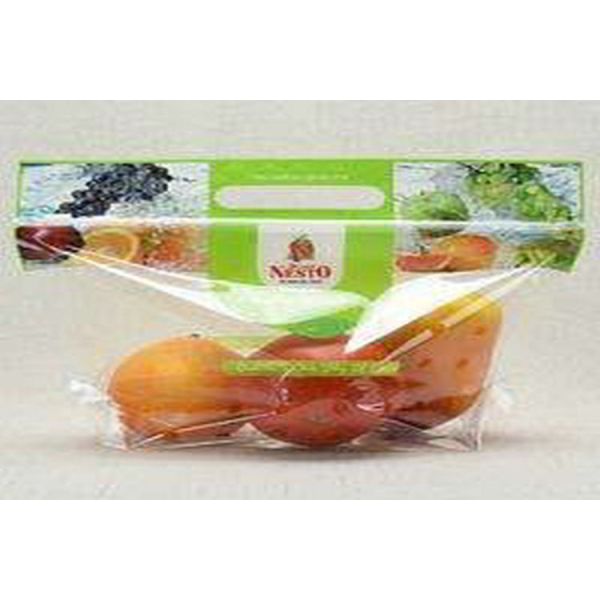 Quality Stand Up Fresh Fruit Bags Packaging BOPP Material Reusable With A Tear Notch for sale