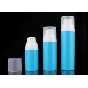 Buy cheap Round 75ml PP Airless Cosmetic Bottles Silk Screen Printing from wholesalers