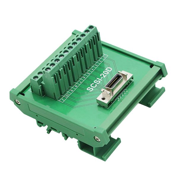 Buy cheap SCSI 20 Pin MR-J2CN1 Servo Connectors Terminal Blocks Breakout Board Adapter from wholesalers