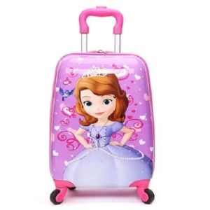 Buy cheap Multiscene Large Childrens Pink Suitcase Moistureproof Polyester Material from wholesalers
