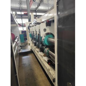 Buy cheap Full Automatic 4 Colour Flexo Printing Slotting Die Cutting Machine with 380V Voltage from wholesalers