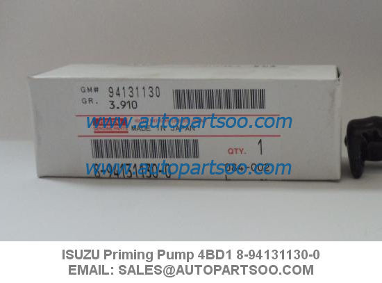 Buy cheap ISUZU Priming Pump 4BD1 8-94131130-0 from wholesalers