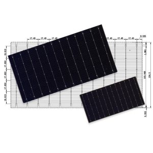 Buy cheap 210X210 Mm 12BB  Hjt Solar Cell HIT Cell Two Sided Piece from wholesalers