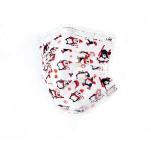 Buy cheap Snowman Santa Claus Reusable Washable Fashion Fabric Mask For Kids OEM ODM product