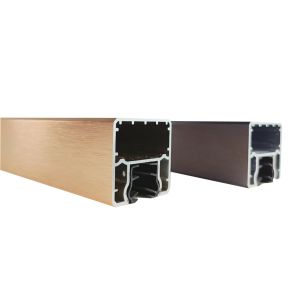 Buy cheap Grey Aluminum Alloy Railing Glass Stair Balustrade with Fence Handrail and Frameless from wholesalers