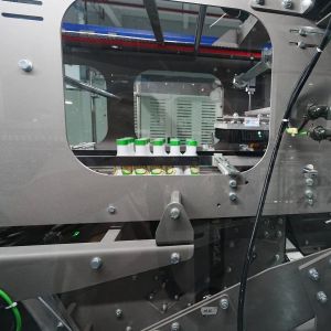 Buy cheap Automatic H-Bot Carton Packing Machine with 30 Cartons/min Capacity and 0.5-0.8Mpa Air Pressure from wholesalers