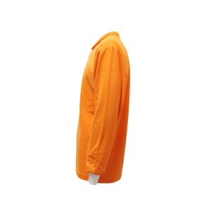 Buy cheap 180GSM Orange Long Sleeve T-SHIRT & POLO 100% Polyester from wholesalers