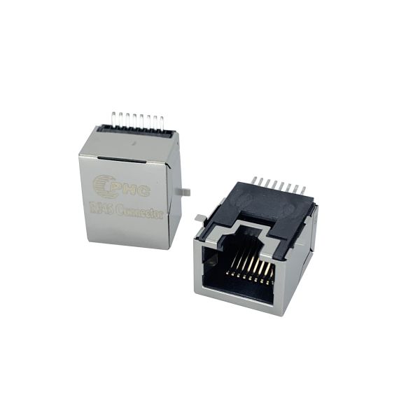 Quality Tab Up 100 Base-T Ethernet SMT RJ45 Modular Jack for sale