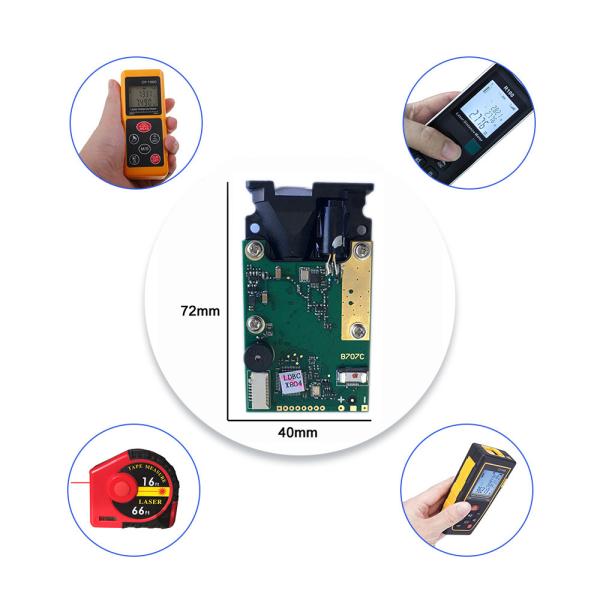 Buy cheap Micro Laser Distance Measurer Sensor Circuit Distance Meter 100m Compact Long Range Sensors from wholesalers