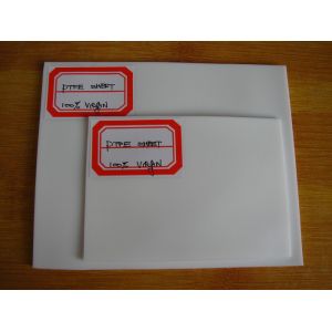 White And Black Color PTFE Sheet / 100 % Virgin PTFE Sheet Smooth Surface