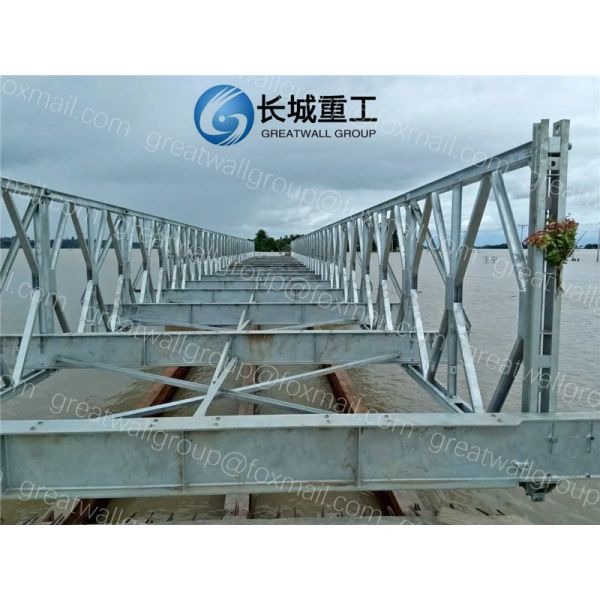 Quality Super Long Deck Type Truss Bridge Stable Easy Installation Multi Model for sale