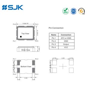 Buy cheap SMD 7050 TCXO With 26.000MHz 1.8-3.3V Clipped Sinewave Output from wholesalers