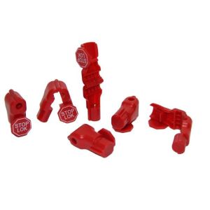 Buy cheap display stop lock / stoplok / stoplocklay hook stoplock/ EAS hook stoplock from wholesalers