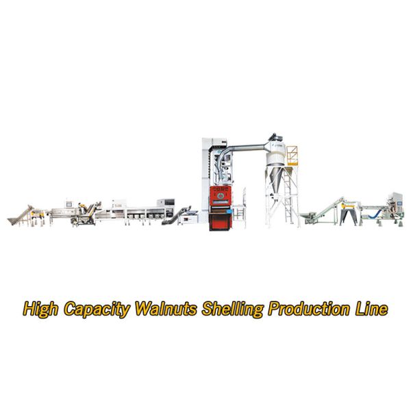 Quality Auto Walnut Shelling Machine With Kernel Shell Separation for sale