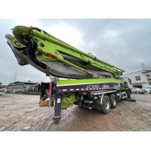 Zoomlion 56m Used Concrete Pump Truck for Construction Machinery in Good