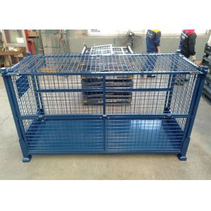 Buy cheap Extended Stillage Lockable Pallet Cages For Lifting Full Wire Mesh 3000Kg from wholesalers