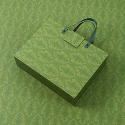 CMYK Printing Cardboard Candy Custom Wedding Gift Box With Handles