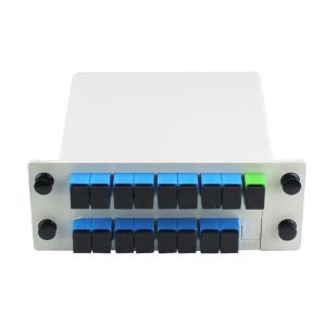 China FC Network Plc Fiber Splitter Module 1000 Plugging Times and Long-Lasting Performance on sale