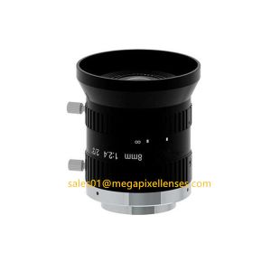 Buy cheap 2/3" 8mm/12mm F2.4 5MP Manual IRIS C Mount Industrial FA Lens for 2/3", 1/1.8", 1/2", 1/2.9" from wholesalers