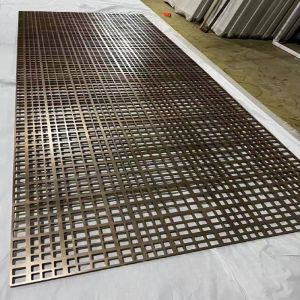 Buy cheap Customized Hollowed Laser Cut Panels Stainless Steel Screen Partition For Modern Interior Design And Decoration from wholesalers