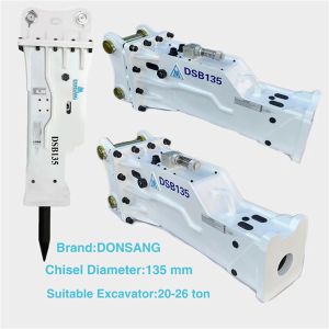 Buy cheap 26 Ton Excavator Hydraulic Breaker HB20G 1250mm Chisel Length from wholesalers