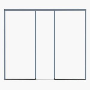 Buy cheap Barrier Free Retractable Pleated Mosquito Mesh Sliding Screen Door from wholesalers