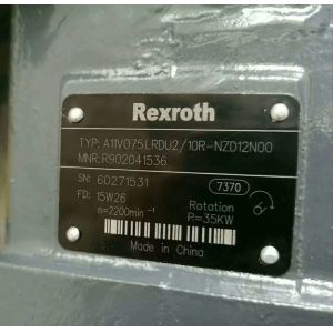 Rexroth hydraulic pump A11V75LRDU2 R902041536 Factory direct sell wholesale