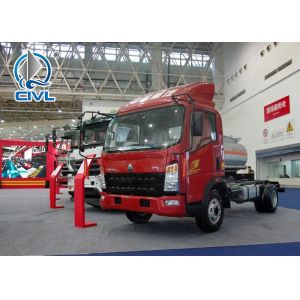 Buy cheap ZZ1047F3315E145 HOWO 4x2 Flat Bed Truck For Machinery Transportation from wholesalers