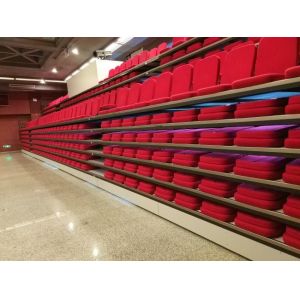 Buy cheap Foldable Telescopic Bleacher Seating with Foldable Seat Material from wholesalers
