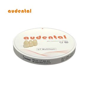 Translucency Zirconia Round Disc with 680Mpa Strength Multilayer Dental