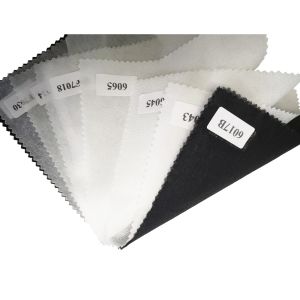 Buy cheap Gaoxin Non Woven Fabric Hot Melt Fusing Interlining for Clothes Coating PA/PES Coated from wholesalers