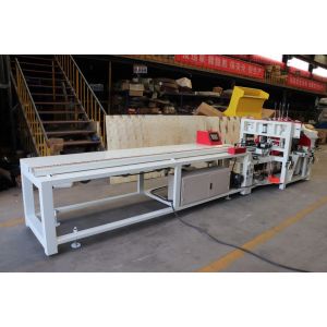 Buy cheap Woodworking Machinery Pallet Machine Production Line Sawmill Plywood Foot Pier Cutting Machine For Cutting And Nailing from wholesalers
