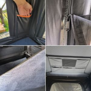 4x4 One Bedroom RTT Roof Top Tent Rooftop Clamshell Tent Rapid And Simple Setup