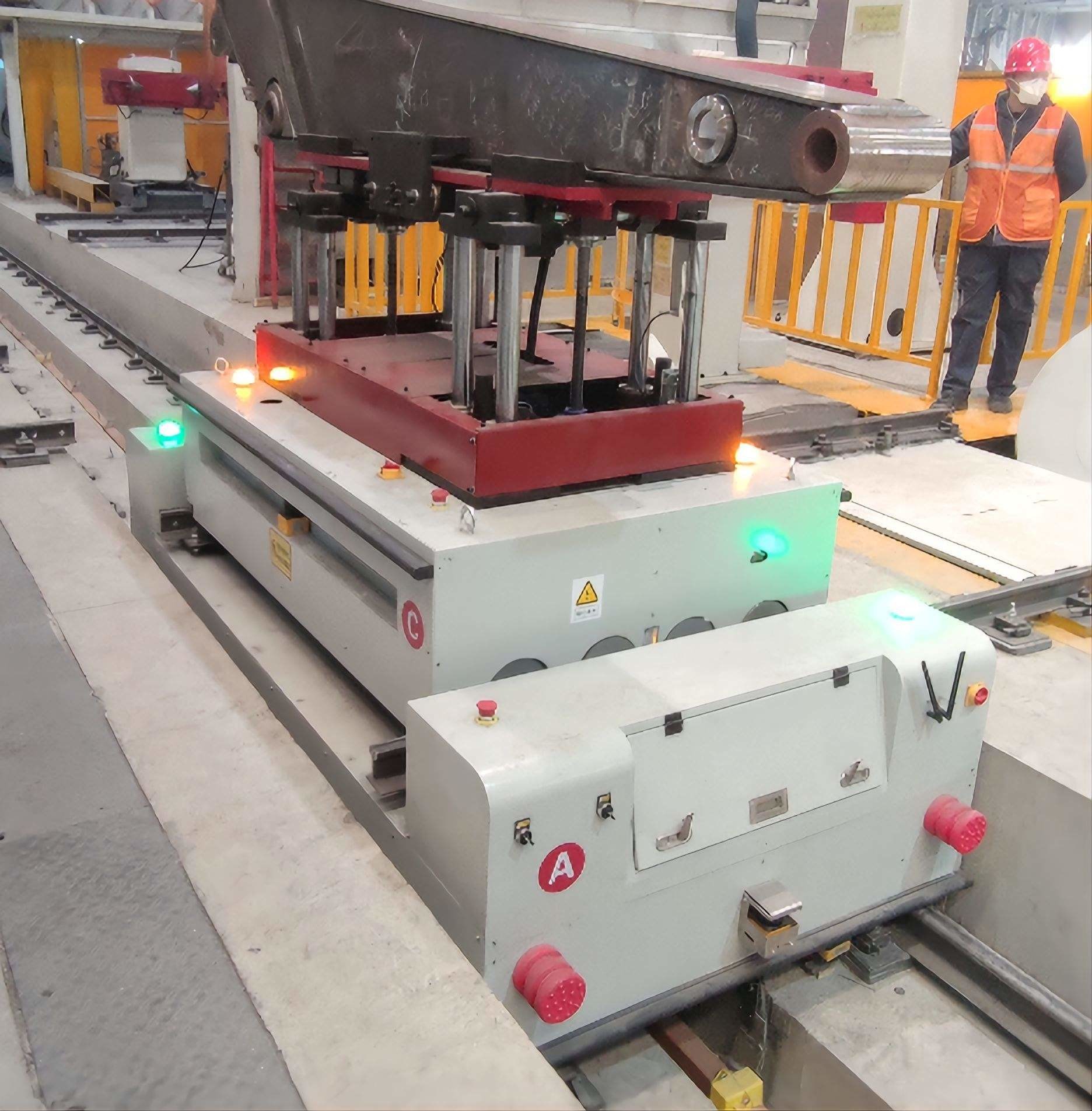 Buy cheap Automatic Control Battery Powered Transfer Carts With Obstacle Avoidance from wholesalers