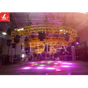 Buy cheap Rotating Circle Shaped Aluminum Lighting Screw Truss For Club / Background from wholesalers