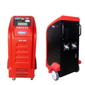 Buy cheap Pipeclean R134a Car AC Refrigerant Recovery Machine 1HP HW-998 from wholesalers