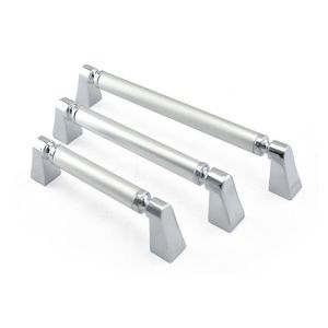 Buy cheap 128mm Bathroom Dresser Pulls Oxidized Aluminum Combinate With Zinc Kitchen product