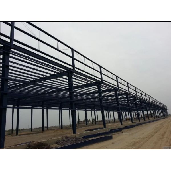 Prefabricated Light Steel Structure Construction Warehouse Fabrication